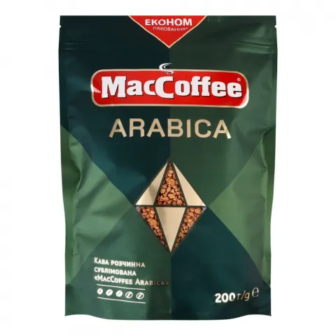 Кава Мак Кофе 200 г д/пак. Arabica