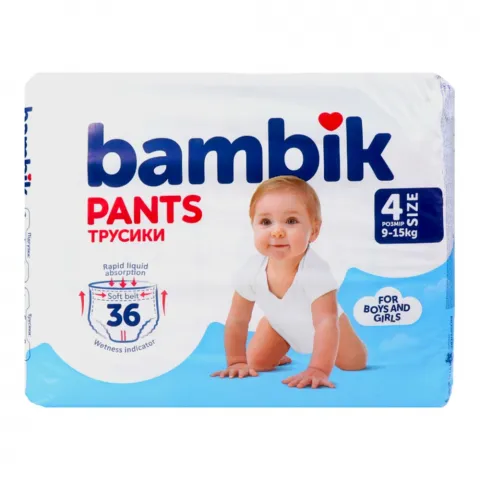 Підг.-трусики Bambik 36 шт. 4 (9-15 кг)
