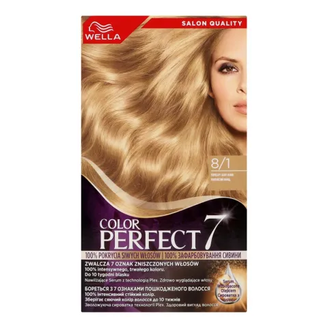 Фарба д/волосся Wella Color Perfect 8/1 Попелястий блонд