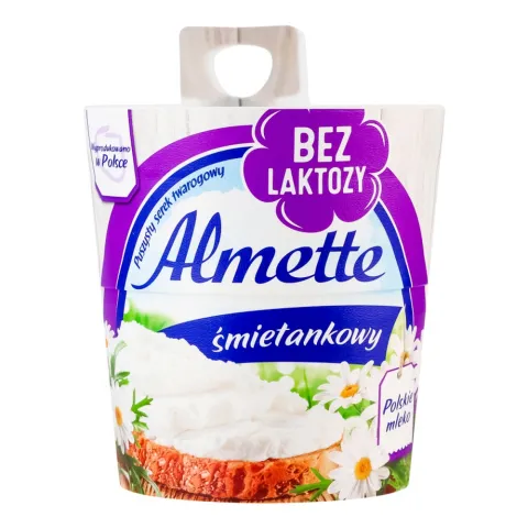 Сир Hochland Альметте 150 г БЕЗЛАКТОЗНИЙ Вершковий (Польща)
