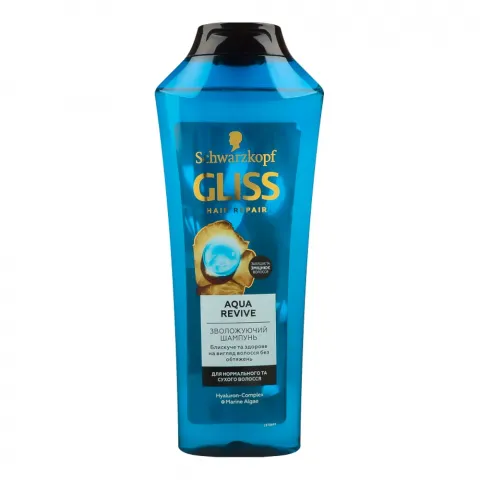 Шампунь Gliss 400 мл Aqua Revive д/сухого, нормал. волосся