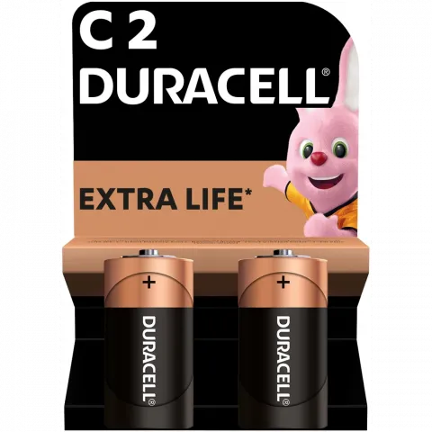 Бат Duracell C LR14 2 шт.