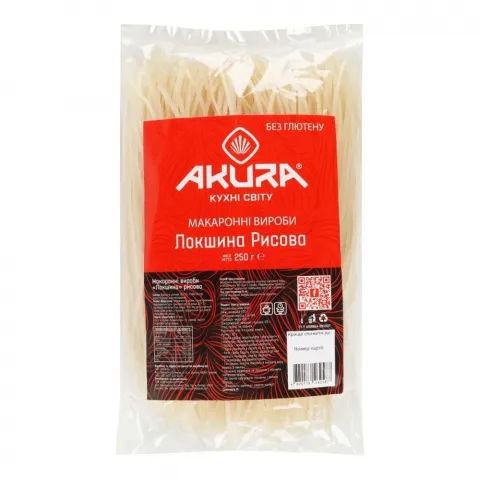 Локшина рисова Akura 250 г