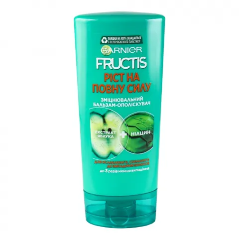Ополіскувач FRUCTIS 200 мл Ріст на повну силу д/ослабл. вол. схильного до випадіння