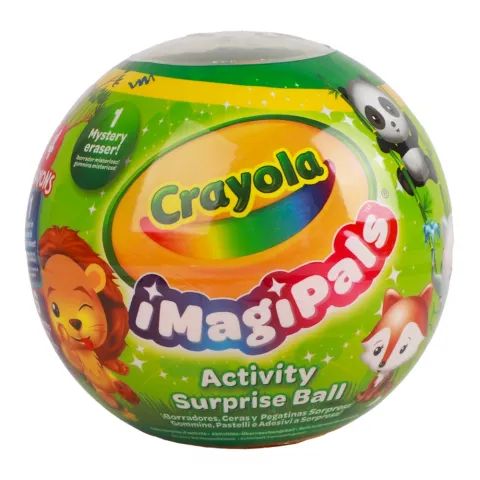 Набір д/творчості Колекційний набір-сюрприз Crayola 4в1 Світ тварин з восковими крейдами 4 шт.