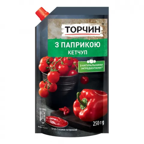 Кетчуп Торчин 250 г Паприка