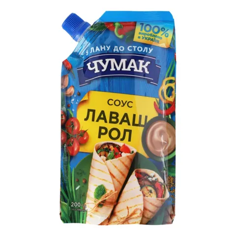 Соус Чумак 200 г д/пак. Лаваш рол