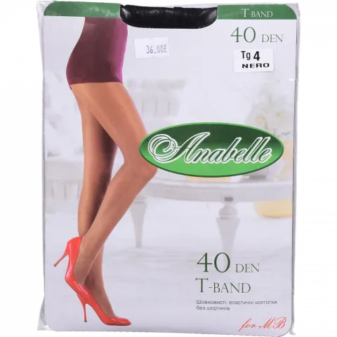 Колготки ANABELLE T-band 40 Nero 4