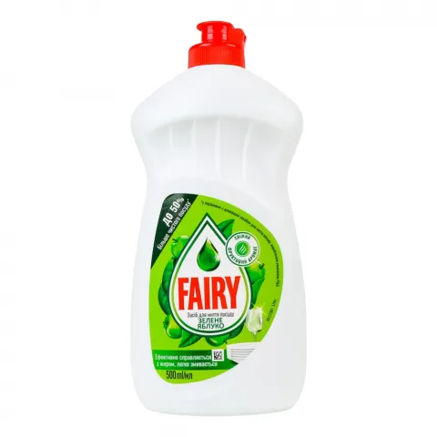 Засіб д/посуду FAIRY OXI 500 мл Зелене яблуко