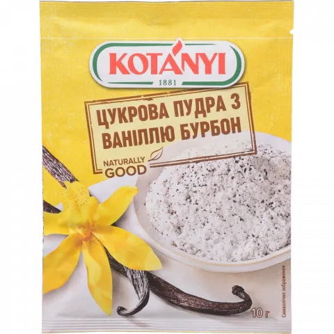 Котані Природна ваніль з цукром 10 г пак.