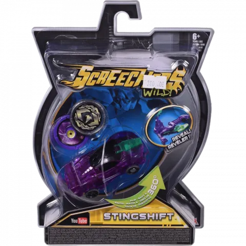 Іграшка Машинка-трансформер Screechers Wild L 1 Стінгшіфт EU683113