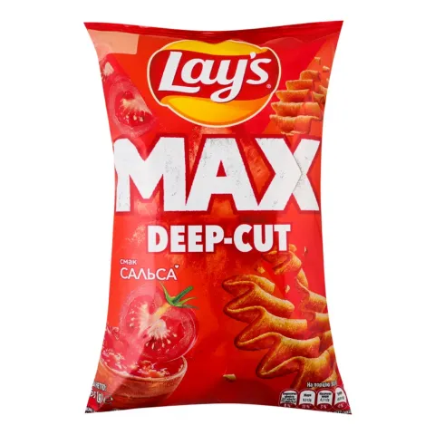 Чипси Lays Max 95 г Сальса