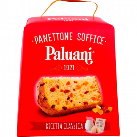 Кекс Paluani Панетоне 500 г Alto Classico з родзинками та цукатами (Італія)И069