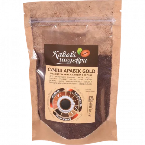 Кава Мономах Coffee Gold в зернах ваг.