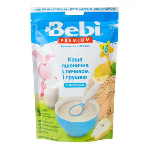 Каша Бебі 200 г д/підвечірку печиво з грушами