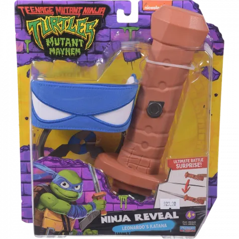 Ігровий набір зброї TMNT Черепашки-Ніндзя Movie III Меч-Катана Леонардо трансформ. 83521