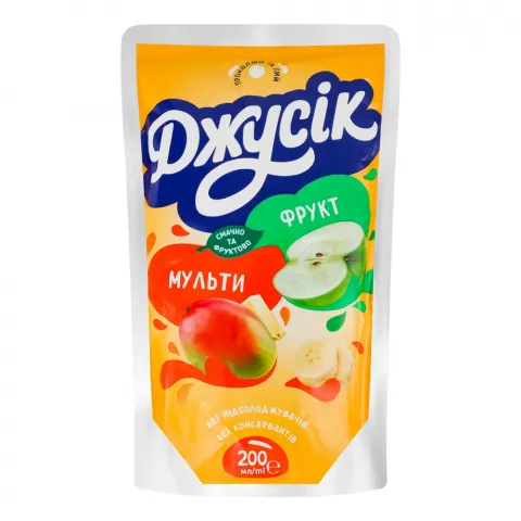 Напій б/алк. Джусік 0,2 л Мультифруктовий