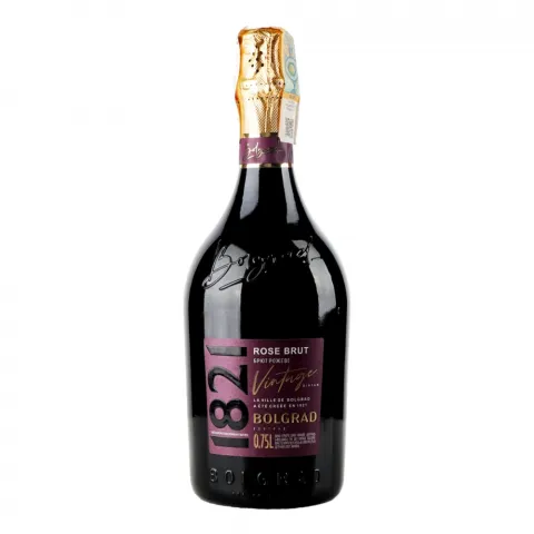 Вино ігристе Болград 1821 Vintage 0,75 л брют рожеве