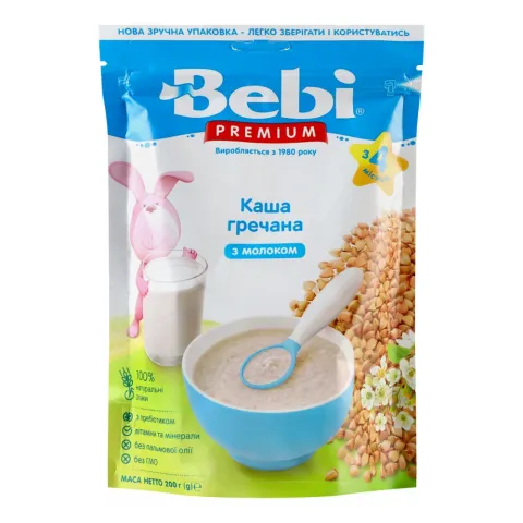 Каша Бебі Преміум 200 г мол. гречка new