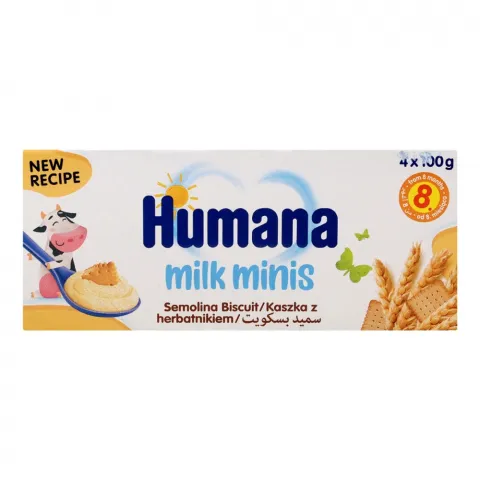 Пудинг Humana 400 г манний з печивом з 8 міс.