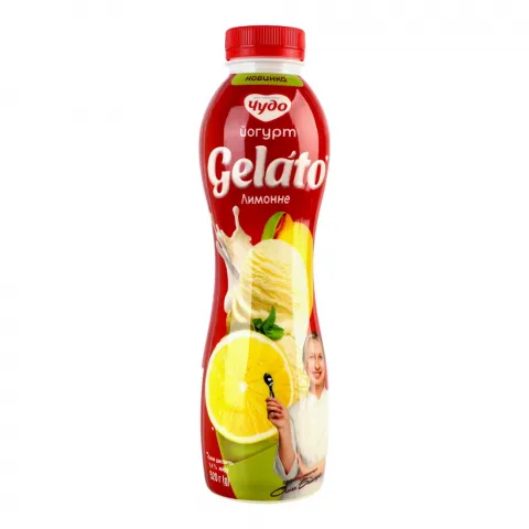Йогурт Чудо 1,4 520 г Gelato Лимон-м`ята