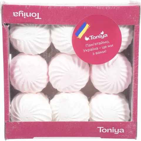 Зефір Toniya 450 г Ванільний аромат