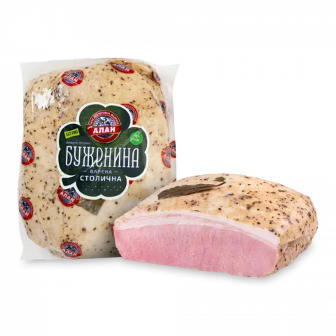 Буженина Алан Столична вар.-запеч. в/ґ ваг.