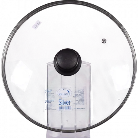 Кришка Silver 28 см з метал. ободом 470592