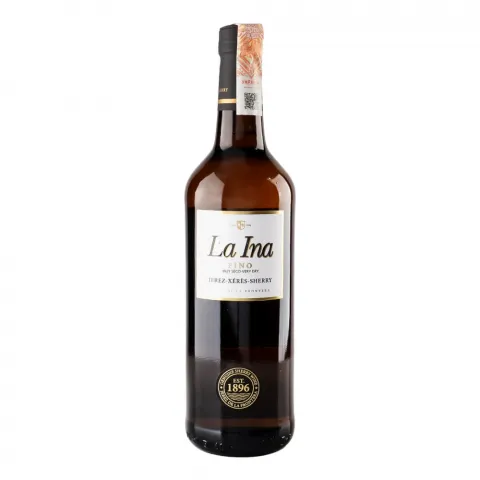 Вино La Ina Fino Sherry 0,75 л сух. кріплене