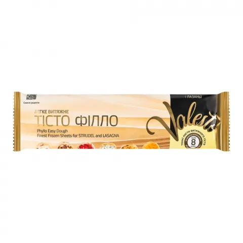 Тісто Valesto 400 г д/штруделя та лазаньї витяжне