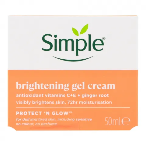 Гель д/обличчя Simple 50 мл Зволожуючий Prptect n Glow Зволоження до 72 год.
