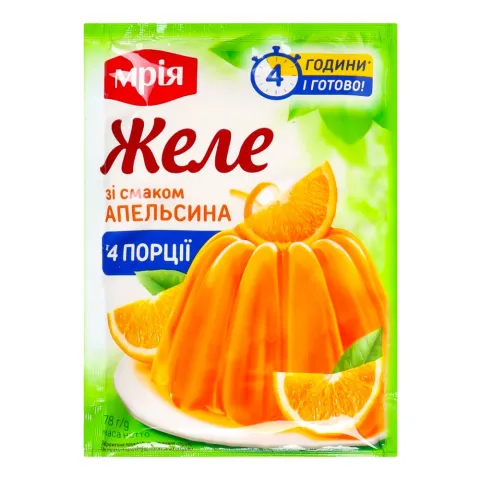 Желе Мрія 78 г Апельсин