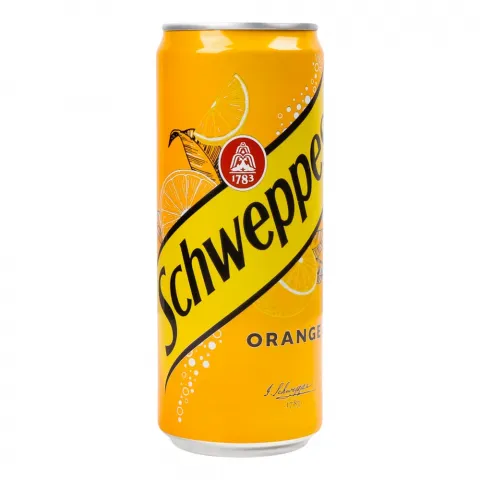 Напій б/алк. Schweppes 0,33 л Апельсин з/б газ (Польща) И972