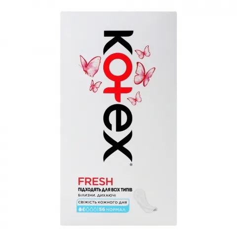 Прокладки щоден. Kotex 56 шт. Нормал