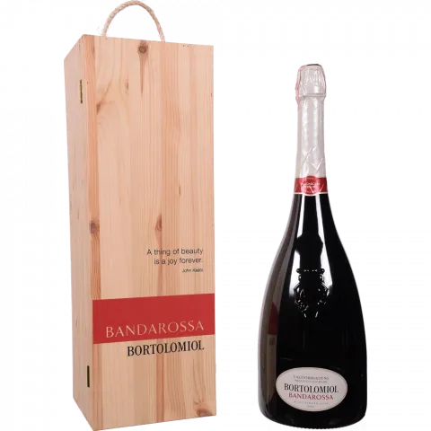 Вино ігристе Bortolomiol 3 л е/сух. біле Bandarossa Jeroboam Valdobbiadene Prosecco