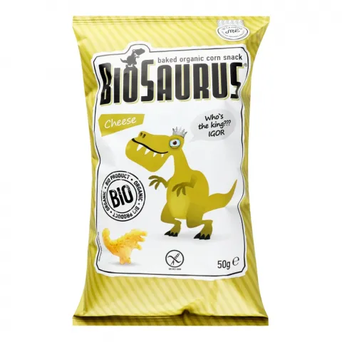 Кукурудзяні снеки Mclloyd`s 50 г з сиром органічні без глютену