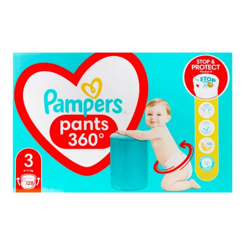 Підг.-трусики Pampers Pants Midi 128 шт. (6-11 кг)