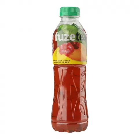 Чай Fuzetea 0,5 л чорн. Персик та гібіскус
