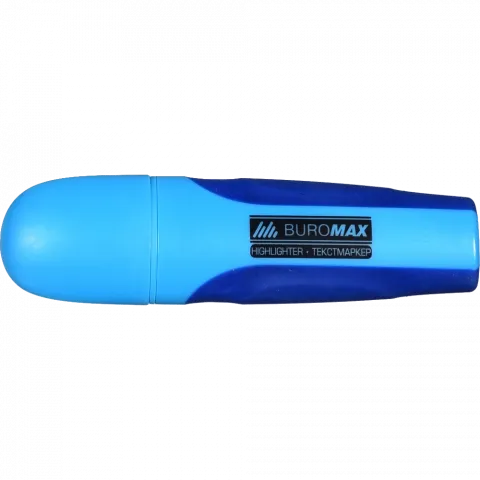 Текст-маркер Buromax Neon синій BM.8904-02